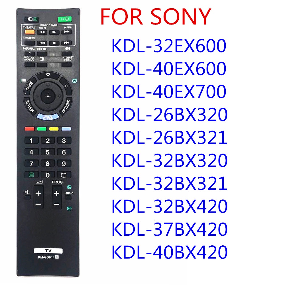สําหรับ SONY RM-GD014 รีโมทคอนโทรลสําหรับ SONY RM-GD005 KDL-52Z5500 BRAVIA LCD HDTV TV KDL-46Z4500 5