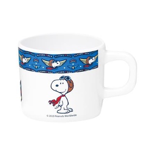 FREE HOME ถ้วยหูเมลามีน SUPERWARE SNOOPY FLYING ACE 3 นิ้ว แก้วน้ำดื่ม แก้ว