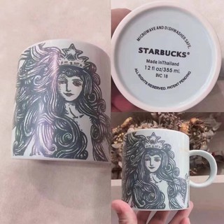 Starbucks Siren Coffee Mug ขนาด 12 ozแก้วกาแฟ