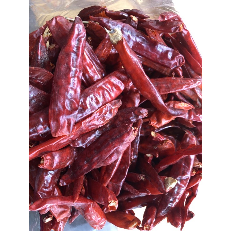 พริกแห้งเม็ดกลาง พริกแม่สายเด็ด🌶🔥 (พร้อมส่ง)แบ่งขาย 100-500 กรัม