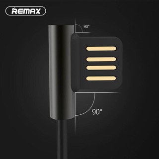 สายชาร์จ Remax Emperor RC-075 Micro USB Data Cable ดีไซน์พิเศษ Dual Side USB