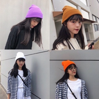 หมวกไหมพรมฤดูหนาวอบอุ่น ทั้งหญิงและชาย (พร้อมส่ง)