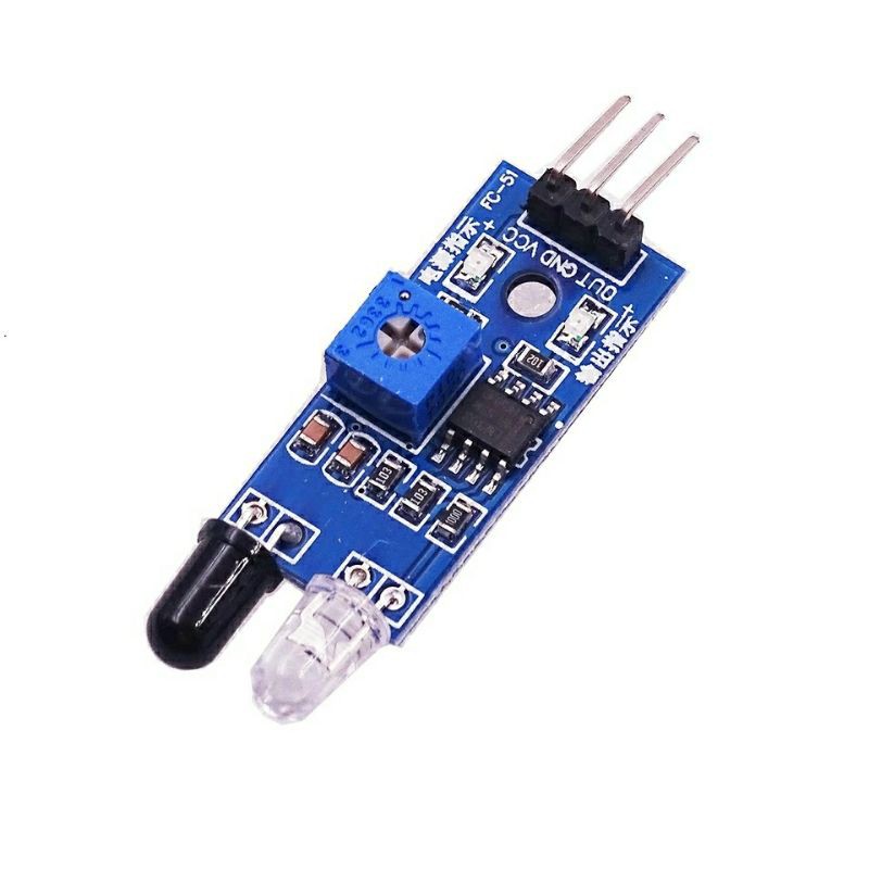 IR Infrared Obstacle Avoidance Sensor Module for Arduino Smart Car Robot 3-wire Reflective Photoelectric