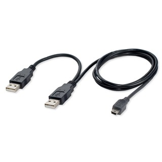 สาย Y USB 5pin สายต่อฮาร์ดิส (USBx2 5pin)