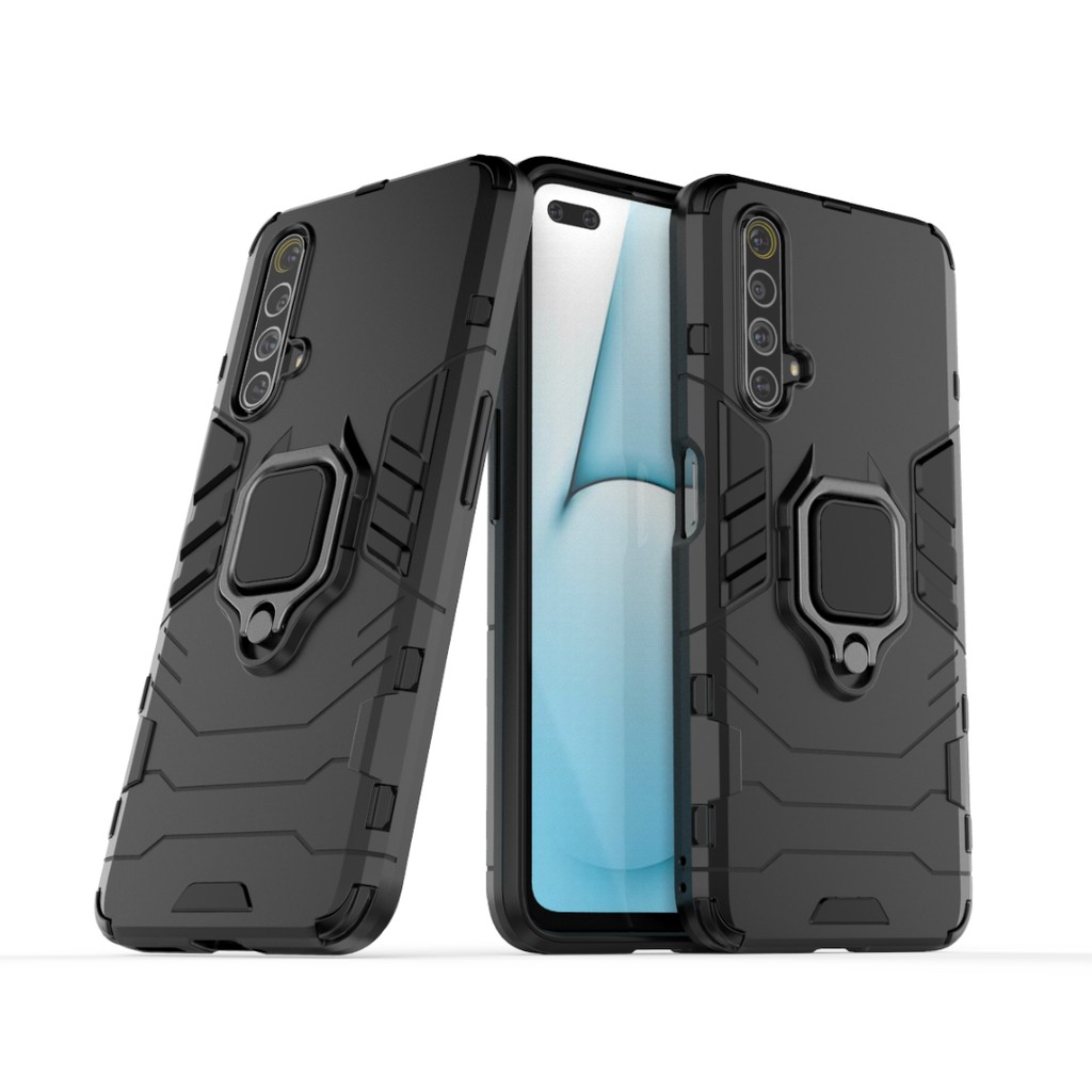 เคส Realme X3 SuperZoom พลาสติกแบบแข็ง Armor Shockproof Phone Case Back Cover RealmeX3 Super Zoom กรณี ฝาครอบ
