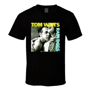 อัลบั้มผ้าฝ้าย 100% ลายสุนัข Tom Waits 80S 2022