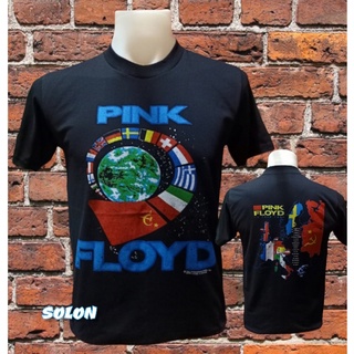 เสื้อวง Pink Floyd แขนสั้น ไม่มีตะเข็บข้าง คอฟิต ป้ายUSA เสื้อวง เสื้อผู้ชาย เสื้อทัวร์ วงร็อคคต่างประเทศ