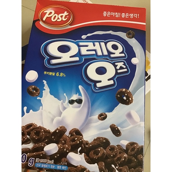 พร้อมส่ง Oreo cereal ซีเรียล โอริโอ้ เกาหลี Oreo cereal ขนาด250กรัม
