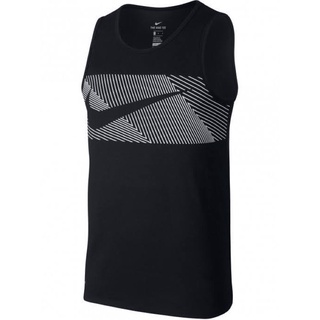 Nike Dri-Fit Running Tank Top (BQ5346-010) ไซส์ m