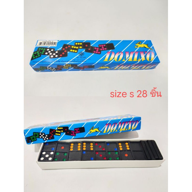 โดมิโน่ DOMINO โดมิโน่กล่องใหญ่55ชิ้น โดมิโน่กล่องกลาง45ชิ้น โดมิโน่กล่องเล็ก28ชิ้น มี3ขนาด พร้อมส่ง - รูปที่ 6