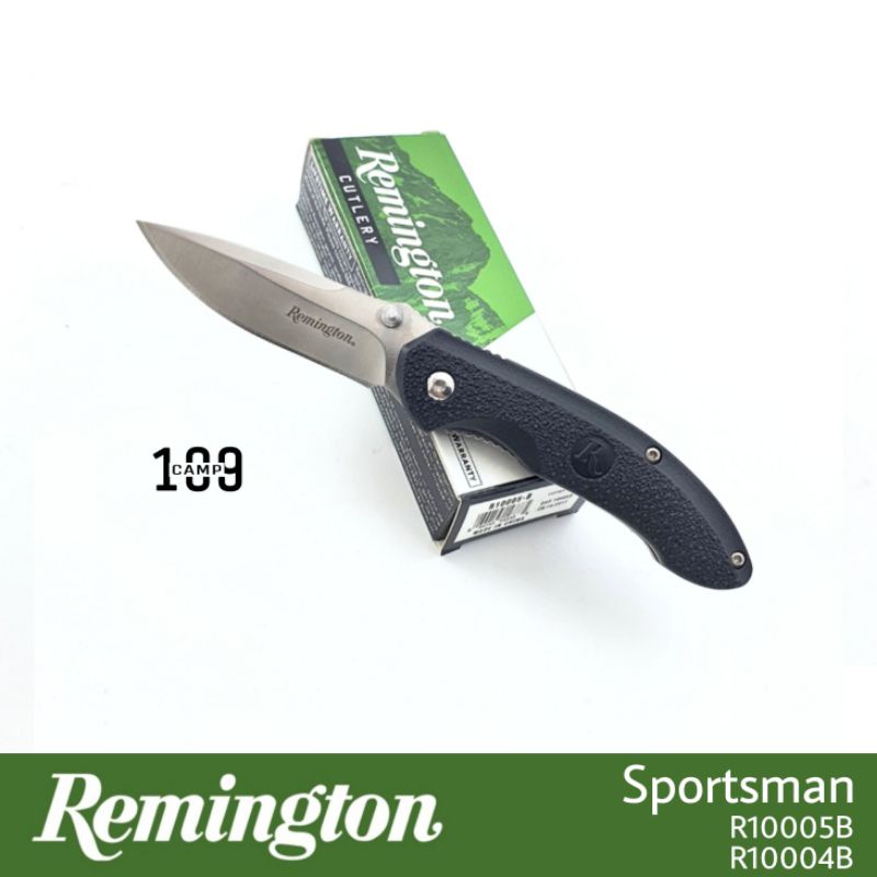มีดพับ Remington Sportsman (ไม่ผลิตแล้ว) มีดขนาดเล็ก น้ำหนักเบา ใบมีด 420j2 เปิดง่ายด้วยมือเดียว