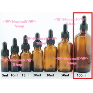 [พร้อมส่ง] ขายปลีก Dropper ขนาด 100ml. ใส่น้ำมันหอมระเหย ขวดดรอปเปอร์ [ปลีก 1 ขวด ค่ะ]