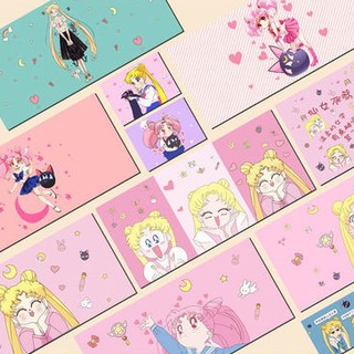 ✨🍑🍃 Sailor Moon ลายการ์ตูน Mouse Pad ที่รองเมาส์ แผ่นรองเมาส์