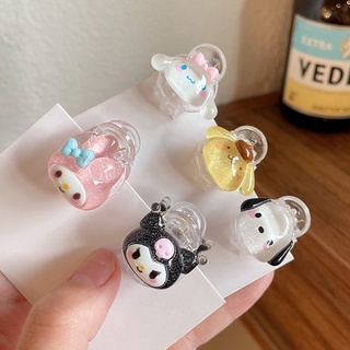 Cute Sanrio Yugui Dog Cartoon Plastic Small Size Hair Clip Claw Korean Style Fashion Girl Hairpin