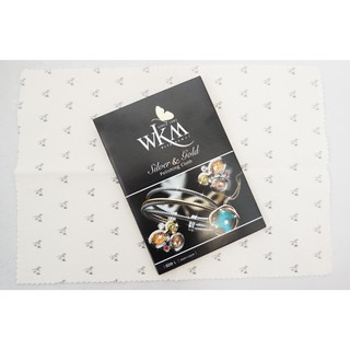 C05 nevernjewelry / ผ้าเช็ดเงิน wkm/ WKM Cleaning Cloth size L (22x32 cm) / ผ้าทำความสะอาดเครื่องประดับ