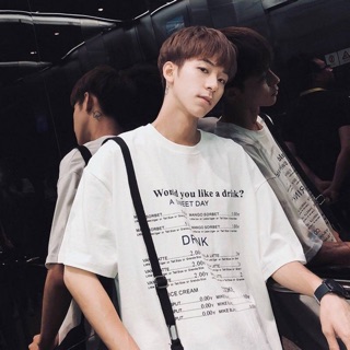 เสื้อ Oversize 🥤สกรีนลาย Drink