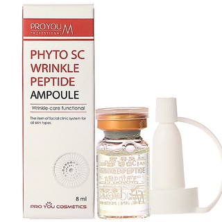 Pro You M Phyto SC Wrinkle Peptide Ampoule 8ml. สกัดจากเสต็มเซลล์ดอกกล้วยไม้เกาหลี