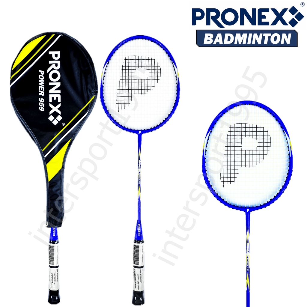 ((พร้อมส่ง)) ไม้แบด ไม้แบดมินตัน PRONEX ไร้ข้อต่อ Power 959