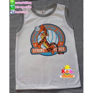 เสื้อกล้าม TIGGER Dunk สีขาว