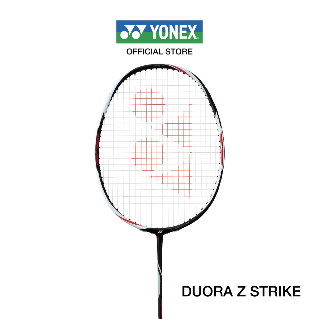 YONEX DUORA Z-STRIKE ไม้แบดมินตัน (ไม้เปล่าไม่แถมเอ็น) ไม้บุกที่ออกแบบพิเศษเพื่อเพิ่มพลัง ความเร็ว การควบคุม ก้านแข็งมาก