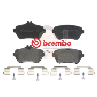 P50 117B ผ้าเบรก-R-แท้ BREMBO รุ่น Black : BENZ S-Class (W222) 300 320 350 400 500 13-&gt; การันตีคุณภาพมาตรฐานโดย " เคร...