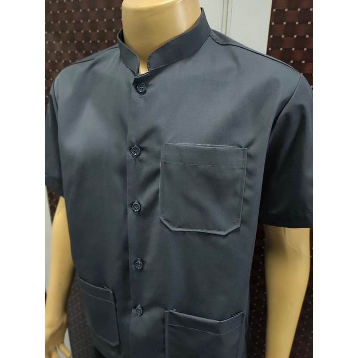 เสื้อช็อปคอจีน4king พร้อมส่ง 4 สี