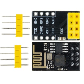 อะแดปเตอร์ Esp-01 Esp8266 Esp-01S Of The Esp8266 Serial Breadboard สําหรับโมดูลรับส่งสัญญาณ Wifi