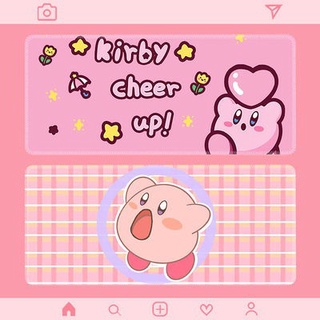 Kirby แผ่นรอง แผ่นรองเมาส์เมาส์ แผ่นรองเม้าส์ ขนาดใหญ่ หลายลาย ดูรูป ข้างใน