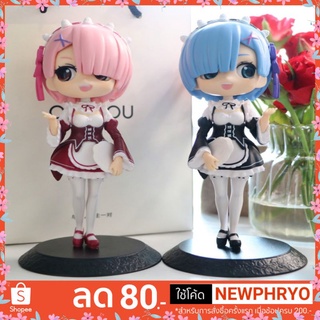 (🎉ถูกมาก🎉) โมเดล Qposket rem / rem rezero ของขวัญ ของเล่น น่ารักมาก (ได้รับ7-10วัน)