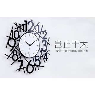 pre order นาฬิกาแต่งผนังแบบเก๋ นาฬิกาแขวน wall clock