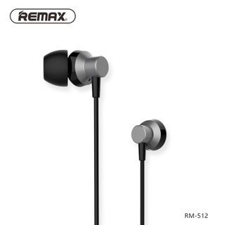 หูฟัง remax rm - 512 หูฟังอินเอียร์  หูฟังคอม  หูฟัง gaming  หูฟังไรสาย 3.5mm