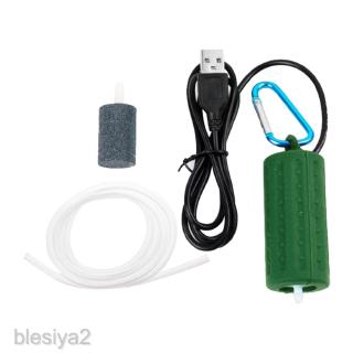 [BLESIYA2] Aquarium Air Pumps Mini USB Aquarium Fish Tank Oxygen Air Pump Silent Compressor