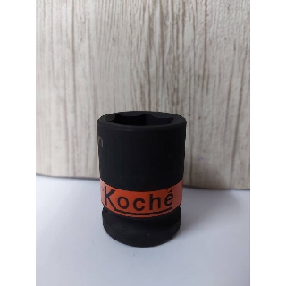 KOCHE ลูกบล็อกลมดำสั้น ความหนามาตราฐาน ขนาด 1/2x21-32mm มีให้เลือกหลายขนาด (สามารถเลือกได้ตอนกดสั่งสินค้าค่ะ)