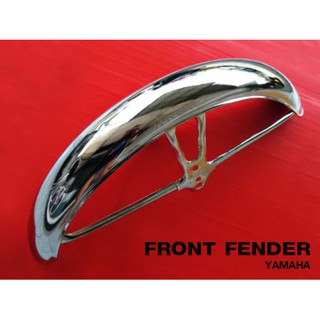 YAMAHA YG1 YG5 YGS1 YB100 YL1 YL2 YL3 FRONT FENDER “CHROME” // บังโคลนหน้า โครเมี่ยม สินค้าคุณภาพดี