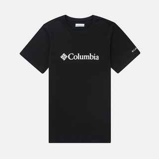 Columbia Columbia เสื้อยืดลําลอง แขนสั้น คอกลม เหมาะกับฤดูใบไม้ผลิ ฤดูร้อน สําหรับผู้ชาย JE1586