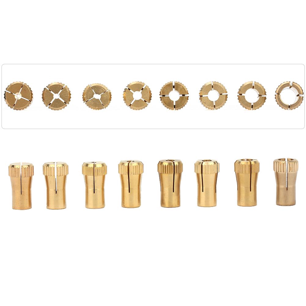 Small Z061 Set Collet Chuck 122 Zinc Drill Brass 533 Bit 5456mm Collet