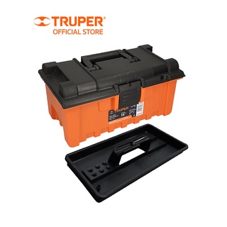 TRUPER 19854 กล่องเครื่องมือพลาสติก 16"x8"x6.1/2" (CHA-14N)