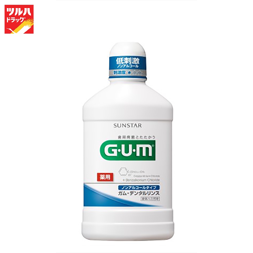 กัม เดนทัลไรส์ 500 มล./GUM DENTAL RINSE WN 500 ML