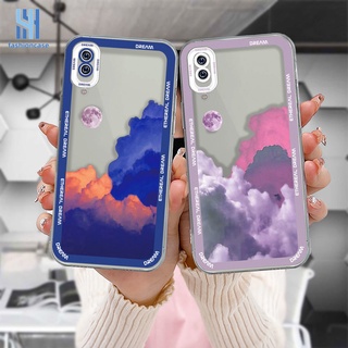 เคสใส VIVO Y12S Y12 Y20 Y15S Y91C Y21 2021 Y21A Y21T Y30 Y21S Y20S Y12i Y01 Y91 Y30i Y93 Y95 Y15 Y17 Y50 Y53S Y51 2020 Y51A Y33T Y10 Y33S Y1S Y11 Y31 Y20i Y91i Y90 Y51S Y12A Y33 Y11S Y30G Y12G Y20A Y20G Y21E สีพื้น แฟชั่น เคสโทรศัพท์มือถือ