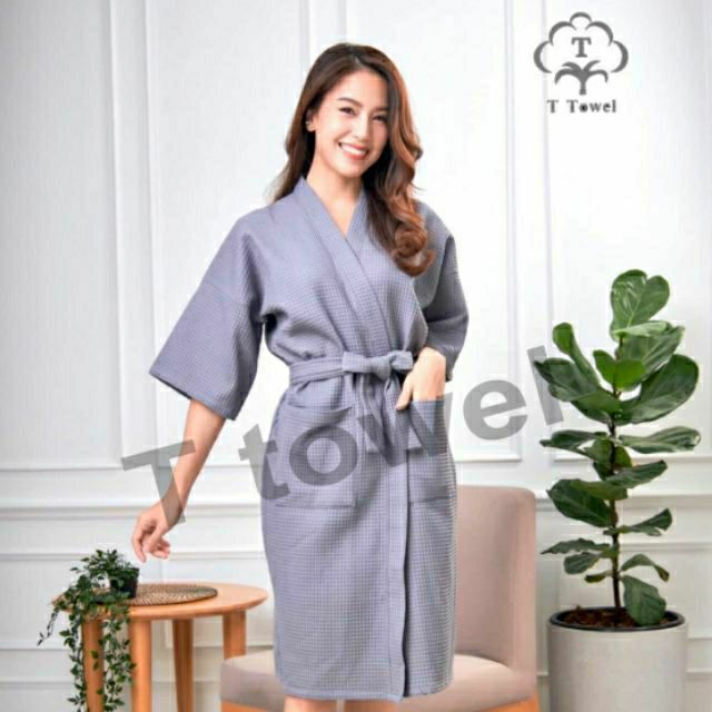 เสื้อคลุมอาบน้ำ ผ้าcotton 🇹🇭เนื้อหนาราคาพิเศษ