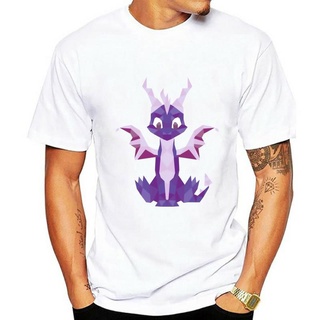 เสื้อยืดพิมพ์ลายแฟชั่น เสื้อยืด พิมพ์ลาย Spyro the dragon by nahamut สําหรับผู้ชาย ผู้หญิง