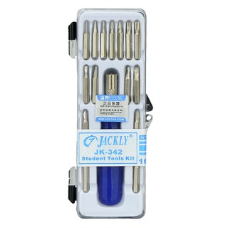 JACKLY ชุดไขควงอเนกประสงค์ 16 in 1 (สีน้ำเงิน)