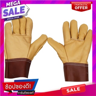 ถุงมือหนังเฟอร์นิเจอร์ล้วน PROSIRY.S 10 นิ้ว  LEATHER GLOVES HEAT RESISTANT PROSIRY.S 10"