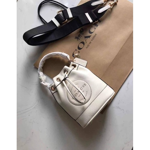 COACH DEMPSEY DRAWSTRING BUCKET BAG