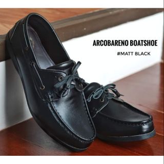 Arcobareno​ Boat Shoes Matt Black