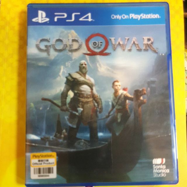 แผ่นเกมส์ ps4 : God of war มือสอง