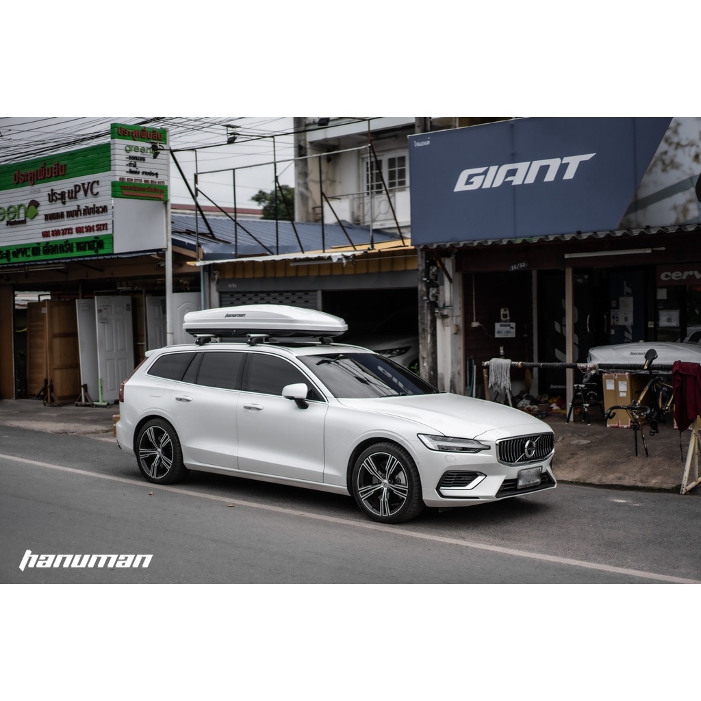 กล่องหลังคา Hanuman ขนาด 680L (Hanuman Roof Box) เฉพาะชุดกล่องหลังคา ไม่รวมแร็คหลังคา