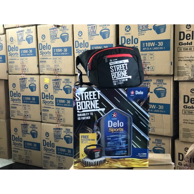 น้ำมันเครื่อง Delo sports blend 7L