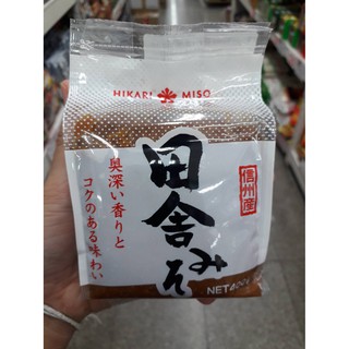 Inaka Miso เต้าเจี้ยวบด เต้าเจี้ยวบดญี่ปุ่น สำหรับทำซุปมิโซะ ทำน้ำจิ้มชาบู ขนาด 400 กรัม