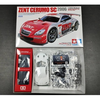 TAMIYA 1/24 Zent Cerumo SC 2006 (โมเดลรถแข่ง Model DreamCraft)